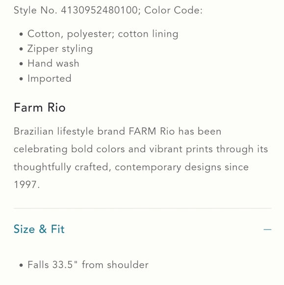 Farm Rio Dress - Picture 10 of 12